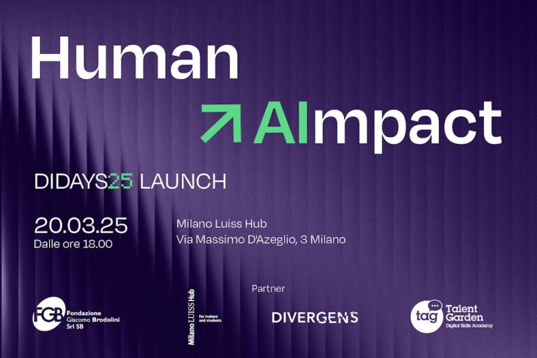 Human AImpact – Didays25 Launch: un’anteprima esclusiva sul futuro dell’innovazione